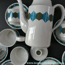 Load image into Gallery viewer, 1960s Midwinter Queensberry Shape Geometric Pattern Called Citrus
