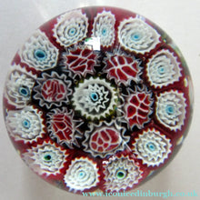Load image into Gallery viewer, Vintage Millefiori Italian MURANO Paperweight on Tutti Frutti Coloured Ground
