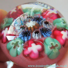 Load image into Gallery viewer, Vintage Miniature Scottish Millefiori Paperweight
