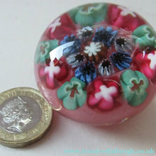 Load image into Gallery viewer, Vintage Miniature Scottish Millefiori Paperweight
