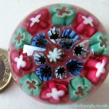 Load image into Gallery viewer, Vintage Miniature Scottish Millefiori Paperweight
