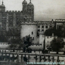 Load image into Gallery viewer, MORTIMER MENPES (1855 - 1938) The Tower of London (1900). Etching and Drypoint. Pencil Signed
