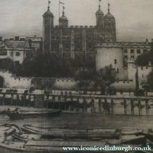Load image into Gallery viewer, MORTIMER MENPES (1855 - 1938) The Tower of London (1900). Etching and Drypoint. Pencil Signed
