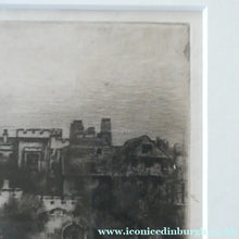 Load image into Gallery viewer, MORTIMER MENPES (1855 - 1938) The Tower of London (1900). Etching and Drypoint. Pencil Signed
