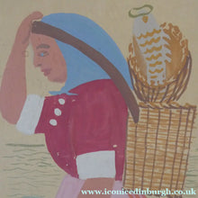 Load image into Gallery viewer, NAIVE SCHOOL. Vintage 1950s Seaside Illustration for a Child's Book. Watercolour - with Assocated Published Image

