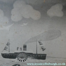 Load image into Gallery viewer, NAIVE SCHOOL. Vintage 1950s Seaside Illustration for a Child's Book. Watercolour - with Assocated Published Image

