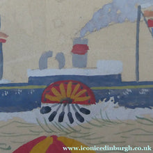 Load image into Gallery viewer, NAIVE SCHOOL. Vintage 1950s Seaside Illustration for a Child's Book. Watercolour - with Assocated Published Image
