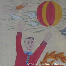 Load image into Gallery viewer,  NAIVE SCHOOL. Vintage 1950s Seaside Illustration for a Child's Book. Watercolour - with Assocated Published Image
