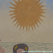 Load image into Gallery viewer, NAIVE SCHOOL. Vintage 1950s Seaside Illustration for a Child's Book. Watercolour - with Assocated Published Image
