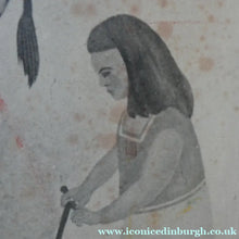 Load image into Gallery viewer, NAIVE SCHOOL. Vintage 1950s Seaside Illustration for a Child's Book. Watercolour - with Assocated Published Image
