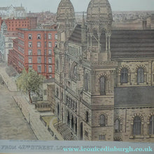 Load image into Gallery viewer, Antique Print of New York 1870s 5th Avenue after John Backmann
