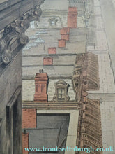Load image into Gallery viewer, Antique Print of New York 1870s 5th Avenue after John Backmann
