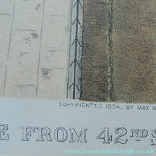 Load image into Gallery viewer, 1870s New York Antique Print Fifth Avenue after John Bachman

