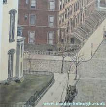 Load image into Gallery viewer, 1870s New York Antique Print Fifth Avenue after John Bachman
