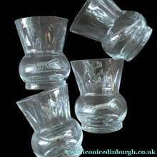 Load image into Gallery viewer, Set of FOUR Glenmorangie Whisky Tasting Glasses in the Shape of a Thistle
