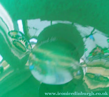 Load image into Gallery viewer, 19 inches. Massive 1950s Hadeland Glass Platter Greenland Series
