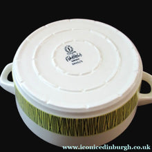 Load image into Gallery viewer, Stavangerflint Norwegian Lidded Serving Dish Bamboo Bambus by Inger Waage
