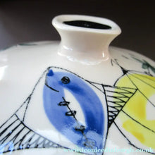 Load image into Gallery viewer, Norwegian Stavangerflint Handled Serving Bowl Square Shape by Inger Waage

