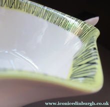Load image into Gallery viewer, Norwegian Stavangerflint Handled Serving Bowl Square Shape by Inger Waage
