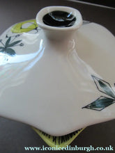 Load image into Gallery viewer, Norwegian Stavangerflint Handled Serving Bowl Square Shape by Inger Waage
