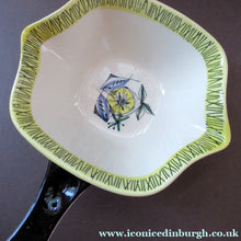 Load image into Gallery viewer, Norwegian Stavangerflint Handled Serving Bowl Square Shape by Inger Waage
