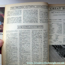 Load image into Gallery viewer, Official Report of the Olympic Games. Xth Winter Olympics Grenoble and XIX Olympiad MEXICO CITY 1968. Rare Publication. Soft Cover
