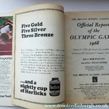 Load image into Gallery viewer, Official Report of the Olympic Games. Xth Winter Olympics Grenoble and XIX Olympiad MEXICO CITY 1968. Rare Publication. Soft Cover
