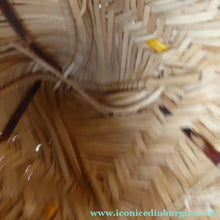 Load image into Gallery viewer, Vintage / Antique Nagaland Naga Woven Helmet Decorated with Goat Hair and Tusks
