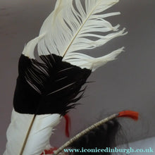 Load image into Gallery viewer, Old Mid-Century Ceremonial NAGA Woven Rush Helmet with Decorative Tusks and Goat Hair Embellishments

