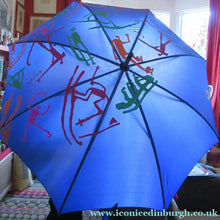 Load image into Gallery viewer, Norwegian 1994 Winter Olympics Souvenir Umbrella Lillehammer
