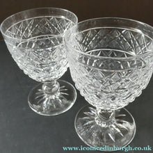 Load image into Gallery viewer, Pair of 1920s Edinburgh Crystal Gin and Tonic Glasses
