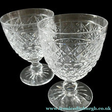 Load image into Gallery viewer, Pair of 1920s Edinburgh Crystal Gin and Tonic Glasses
