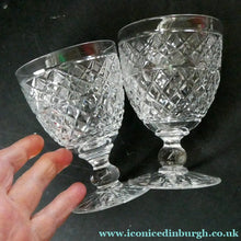 Load image into Gallery viewer, Pair of 1920s Edinburgh Crystal Gin and Tonic Glasses
