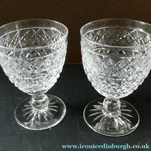 Load image into Gallery viewer, Pair of 1920s Edinburgh Crystal Gin and Tonic Glasses
