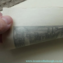 Load image into Gallery viewer, 1920s Wood Engraving by Gwen Raveret The Barber's Shop France
