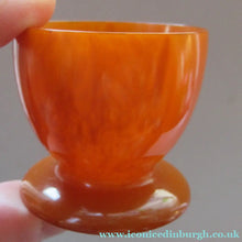 Load image into Gallery viewer, Art Deco Genuine Amber Bakelite Breakfast Set in Original Presentation Box
