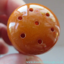Load image into Gallery viewer, Art Deco Genuine Amber Bakelite Breakfast Set in Original Presentation Box
