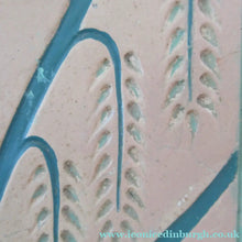 Load image into Gallery viewer, ORIGINAL 1930s Art Deco Plaster Wall Plaque. Hand Painted Image of a Reindeer
