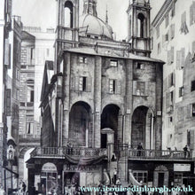 Load image into Gallery viewer, St Peter's Church, Genoa by Geoffrey Wedgwood 1950s
