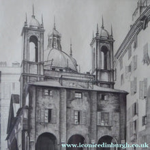 Load image into Gallery viewer, St Peter's Church, Genoa by Geoffrey Wedgwood 1950s
