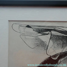 Load image into Gallery viewer, 1940s German Lithograph by Curt Lahs (1893- 1958). "Flying Bird". Pencil Signed
