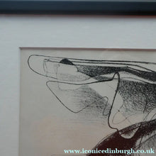 Load image into Gallery viewer, 1940s German Lithograph by Curt Lahs (1893- 1958). "Flying Bird". Pencil Signed
