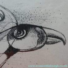 Load image into Gallery viewer, 1940s German Lithograph by Curt Lahs (1893- 1958). "Flying Bird". Pencil Signed
