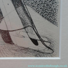 Load image into Gallery viewer, 1940s German Lithograph by Curt Lahs (1893- 1958). "Flying Bird". Pencil Signed
