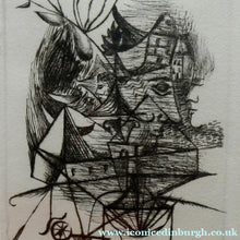 Load image into Gallery viewer, 1940s German Etching by Heinz Trokes (1913 - 1977). Pencil Signed
