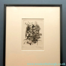 Load image into Gallery viewer, 1940s German Etching by Heinz Trokes (1913 - 1977). Pencil Signed
