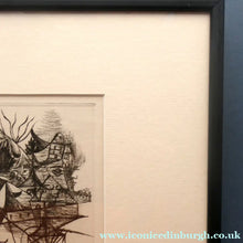 Load image into Gallery viewer, 1940s German Etching by Heinz Trokes (1913 - 1977). Pencil Signed
