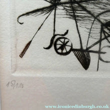 Load image into Gallery viewer, 1940s German Etching by Heinz Trokes (1913 - 1977). Pencil Signed
