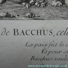 Load image into Gallery viewer, Original Antique FRENCH Etching by Claude Gillot (1673 - 1722). The Feast of the Bacchus

