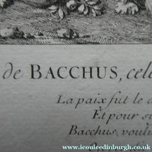 Load image into Gallery viewer, Original Antique FRENCH Etching by Claude Gillot (1673 - 1722). The Feast of the Bacchus
